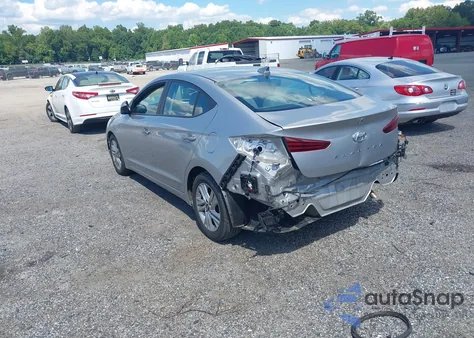 2020 Hyundai Elantra Sel из США, поврежденный, VIN 5NPD84LF1LH632286